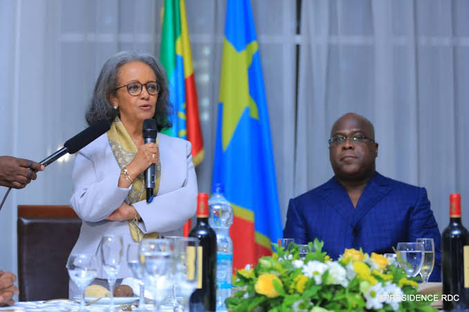 RDC/Sahle-Work Zewde, présidente d’Ethiopie, ce mardi à Kinshasa