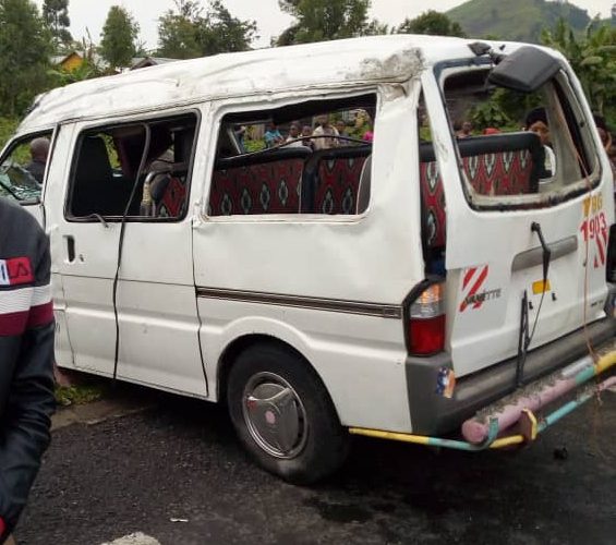 RDC/Nord-Kivu/ Nyiragongo : cinq personnes périssent dans un accident de circulation mardi 26 janvier