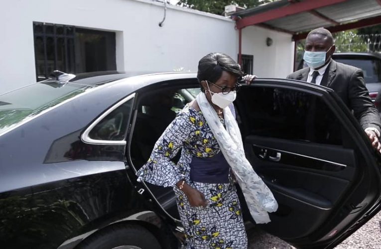 RDC: Marie Tumba Nzeza rend une visite de courtoisie à l’épouse de l’ambassadeur d’Italie assassiné