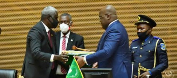 RDC/UA:Le FPI félicite le président de la République,Chef de l’Etat Félix Antoine Tshilombo Tshisekedi