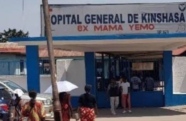 RDC/Refusant toujours la présence du frère du gouverneur Gentiny Ngobila.Le personnel de l’hôpital général de référence de Kinshasa a décidé d’observer une grève