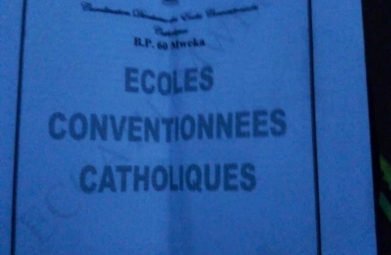 RDC/Kasaï/Mweka: Réponse du bureau gestionnaire de Eccath contre les allégations sur le dossier Convention