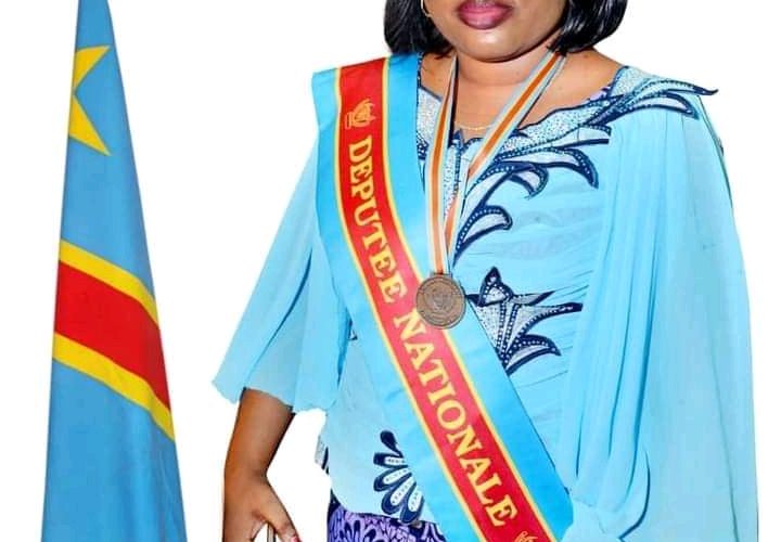 RDC:La députée Nelly Muinga face à la presse à l’occasion de la clôture de la célébration du mois de la femme
