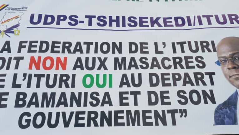 RDC-Ituri:Controverse autour des marches prévues pour ce mercredi,21 avril à Bunia