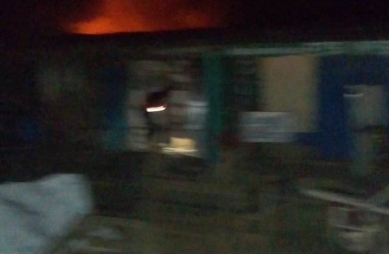 RDC/Kasaï/Mweka : Incendie au marché central de Mweka, plusieurs dégâts matériels
