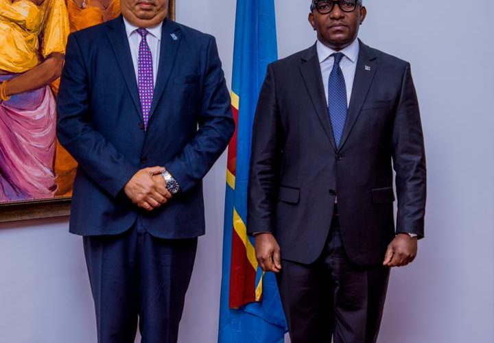 RDC/Primature : Le Premier Ministre Sama Lukonde a échangé avec le Directeur du Bureau Régional Multisectoriel de l’UNESCO pour l’Afrique Centrale