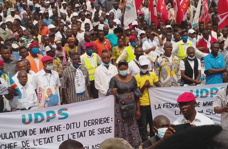 RDC/Lomami/Mwene-Ditu:l’Union Sacrée marque ses premiers pas