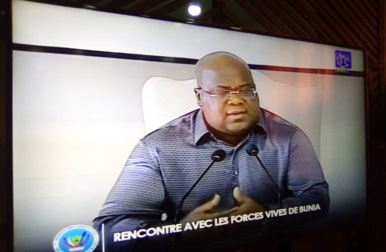 RDC/Ituri: Depuis Bunia Félix Antoine Tshisekedi dénonce la maffia dans l&rsquo;armée,dans la police et au sénat (vidéo)