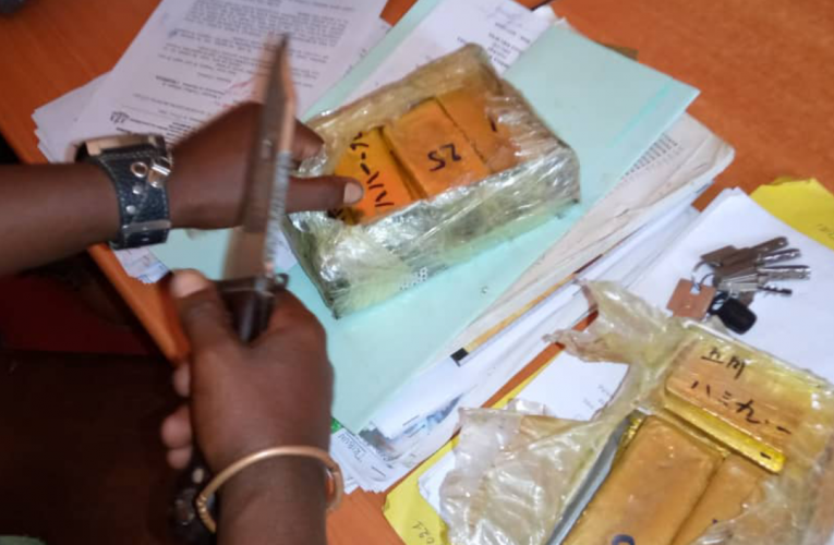 RDC/Ituri :Trente et un (31) kg d&rsquo;or estimés à plus de 2 millions de USD saisis par les services de sécurité à Mambasa
