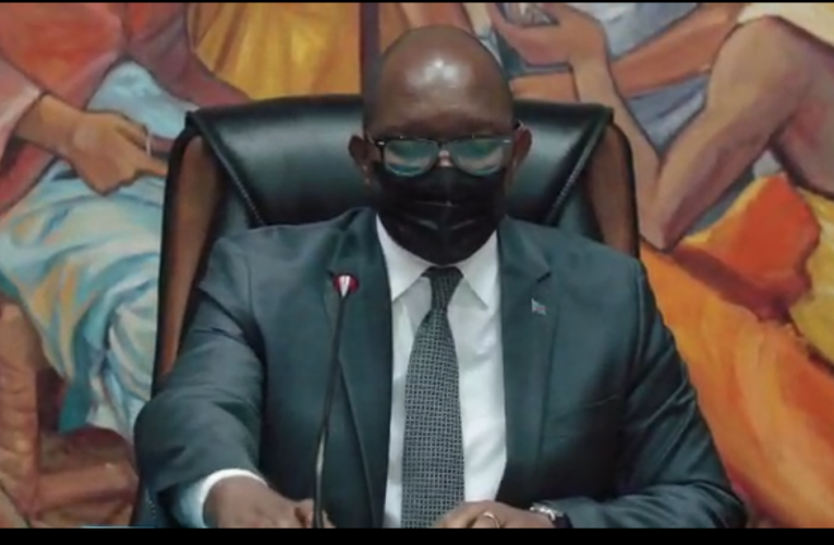 RDC/Primature:Le Premier Ministre Sama Lukonde a échangé avec le 1er Président du Conseil d’Etat sur le projet de construction d’un nouveau Palais de Justice à Kinshasa
