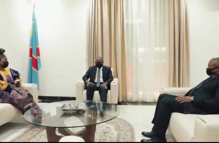 RDC/Primature :Fifi Masuka,gouverneure de Lualaba reçue en audience par le premier ministre Sama Lukonde (Vidéo)