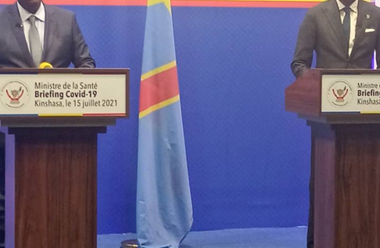 RDC :Les ministres de la santé et de la communication ont planché sur la situation de la 3è vague du Covid-19 en RDC