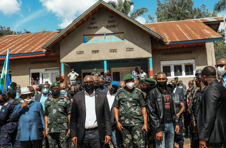 RDC/Primature : Après Ituri, le Premier Ministre Jean-Michel Sama Lukonde est arrivé à Beni au Nord-Kivu ce lundi