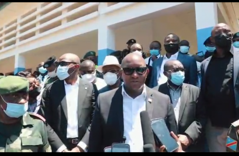 RDC/PRIMATURE : Les militaires blessés de guerre réconfortés par le Premier Ministre Jean-Michel Sama Lukonde, à l&rsquo; hôpital général de Bunia