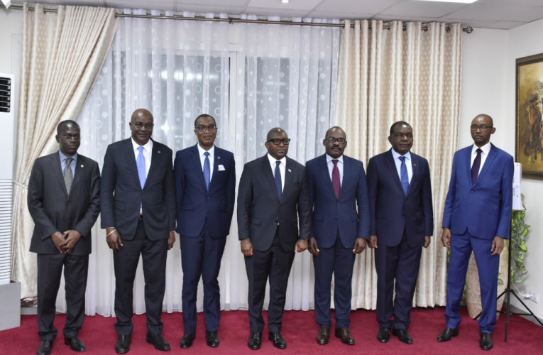 RDC/Primature :L&rsquo;exécution de grands projets de développement en RDC au centre des échanges entre le Premier Ministre Sama Lukonde et une délégation de la BAD