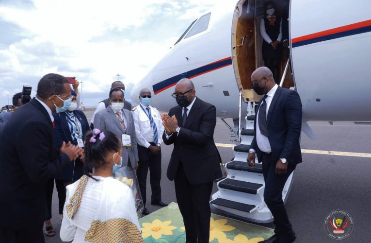 RDC/Primature :Le Chef du Gouvernement, Jean-Michel Sama Lukonde a représenté le Président de la République à l’investiture du Premier Ministre éthiopien, Abiy Ahmed à Addis-Abeba