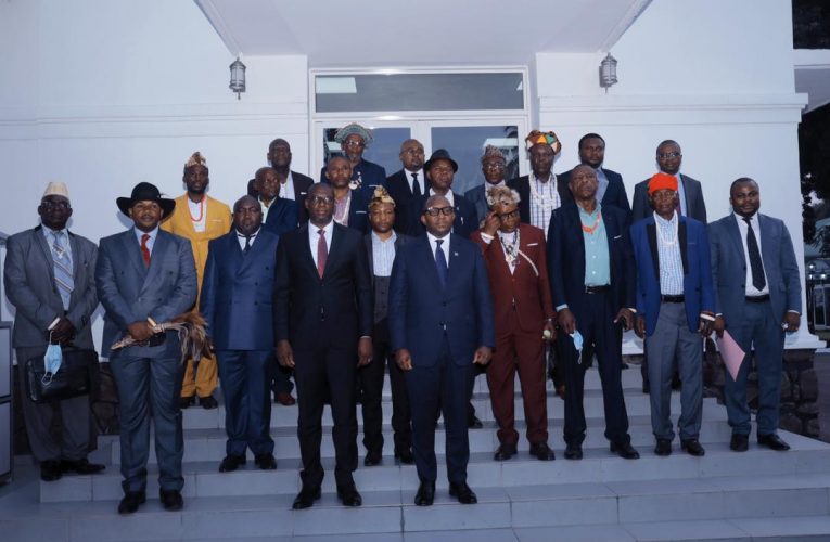RDC/Primature :Le programme de développement de 145 territoires au centre des échanges entre le Premier Ministre Jean-Michel Sama Lukonde et les notables du Haut-Katanga