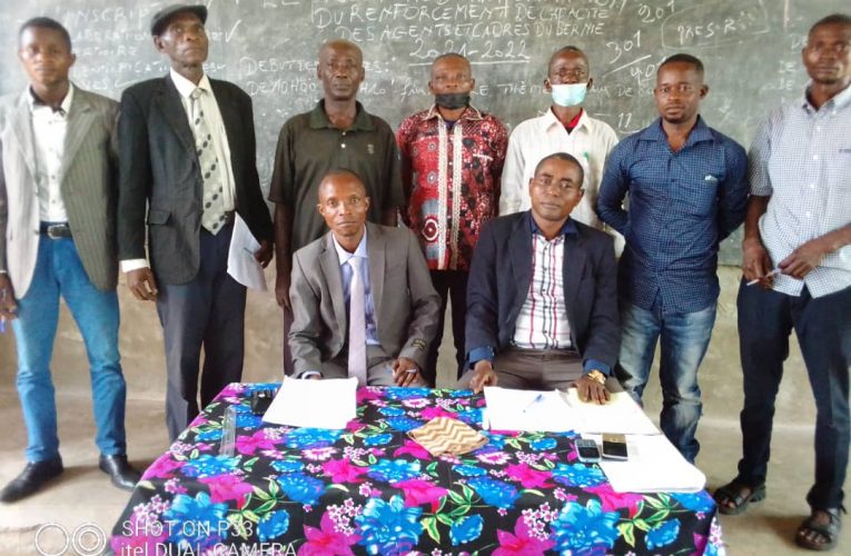 RDC/ Kasaï-EPST : Renforcement des capacités de 11 agents et cadres de SERNIE
