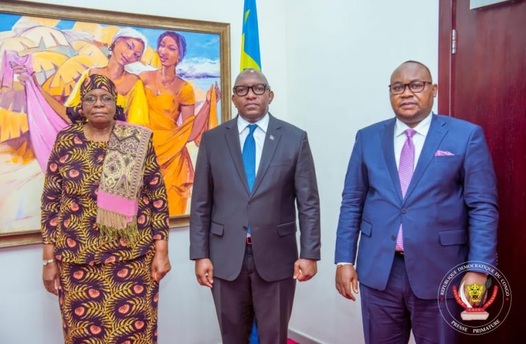 RDC/Primature :Renforcement de la Coopération RDC-Namibie, le Premier Ministre Sama Lukonde s’est entretenu avec Madame Netumbo Nandi-Ndaitwah, Vice-Premier Ministre en charge  de la Coopération Internationale Namibienne