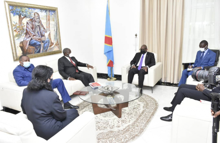 RDC/primature :Le DG d’Equity BCDC  chez le Premier Ministre Sama Lukonde pour faire la restitution de la mission économique Kenyane en RDC