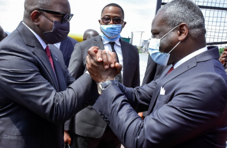 RDC/primature :Tête-à-tête à Brazzaville entre le Premier Ministre Sama Lukonde et son homologue de la République du Congo Anatole Colinet Makosso