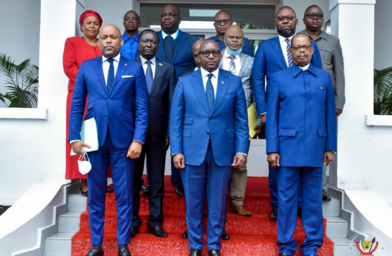 RDC/Primature :Le caucus des députés et sénateurs du Nord-Ubangi soumettent les doléances de leur province au Premier Ministre Jean-Michel Sama Lukonde