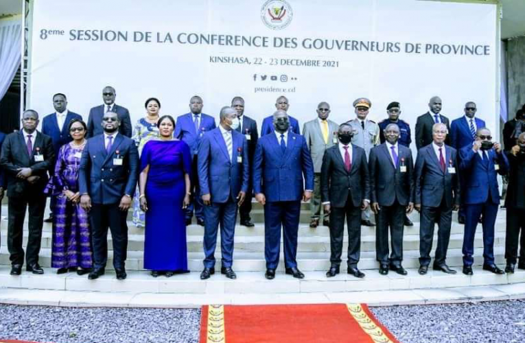 RDC/ Conférence des gouverneurs : Atou MATUBUANA reçoit le soutien indéfectible de ses pairs