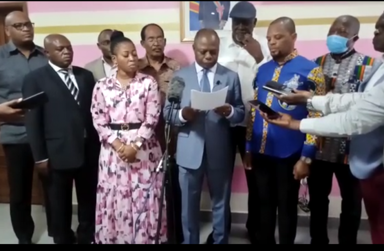 RDC/Jean Marc Kabund désavoué par les députés nationaux de l’UDPS (Vidéo)