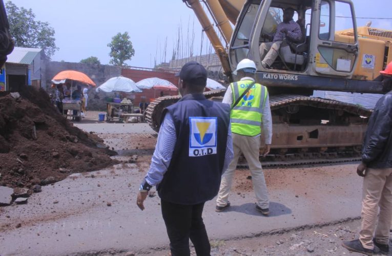 RDC / Goma : l’OVD poursuit l’opération zéro trou par l’entretien de la voirie