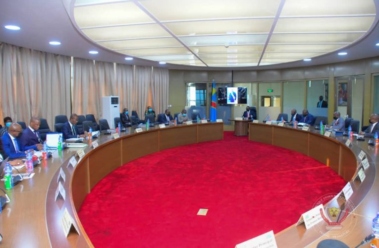 RDC/Primature :Le Premier Ministre  Sama Lukonde a présidé la troisième réunion du comité de pilotage du Mécanisme national de suivi de l&rsquo;Accord-cadre d&rsquo;Addis-Abeba