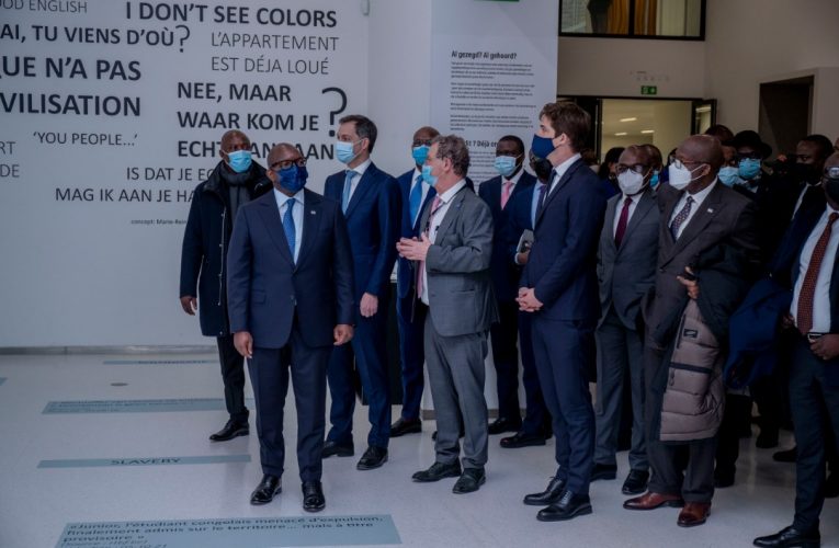 Bruxelles : face-à-face entre Jean-Michel Sama Lukonde et Alexandre de Croo, Premier ministre belge, au Musée royal d&rsquo;Afrique centrale à Tervuren