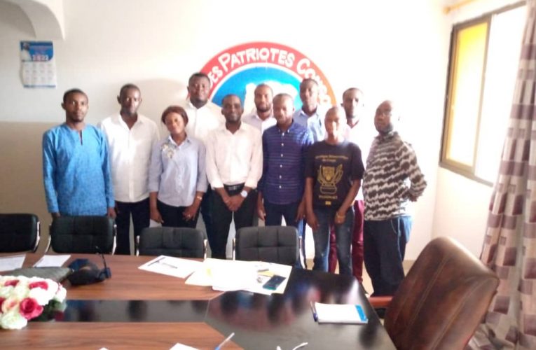 RDC/Politique : le comité de la ligue nationale des jeunes du COPACO officiellement présenté au secrétariat général du parti