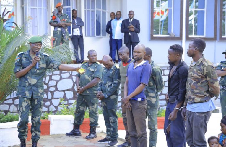 RDC/ Ituri: Les 7 militaires FARDC complices dans le ravitaillement de la milice Codeco en territoire de Djugu arrêtés