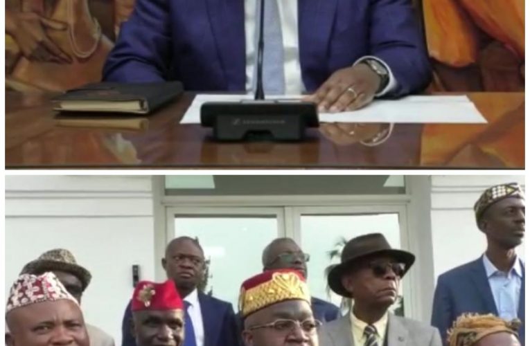 RDC/Primature :Le Premier Ministre Jean-Michel Sama Lukonde a parlé du projet de développement à la base des 145 territoires avec les autorités traditionnelles