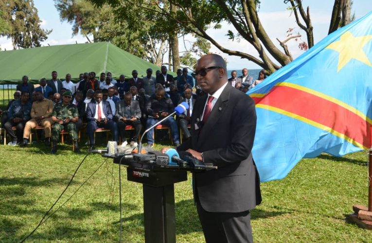 RDC/Primature :Paix, sécurité, développement, et arrivée du Pape François au centre de la conference de presse du Premier Ministre Jean-Michel Sama Lukonde à  Goma