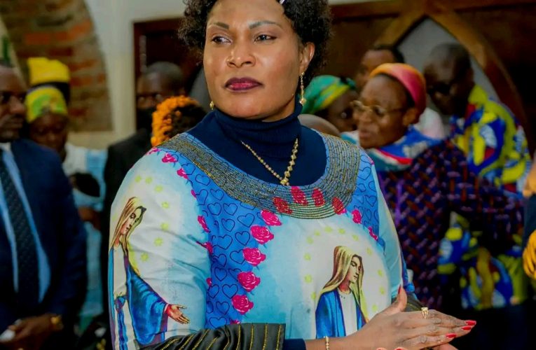 RDC/LUALABA/RELIGION : FIFI MASUKA SAINI À L’ACCUEIL DU NOUVEL ÉVÊQUE DE L’ÉGLISE CATHOLIQUE