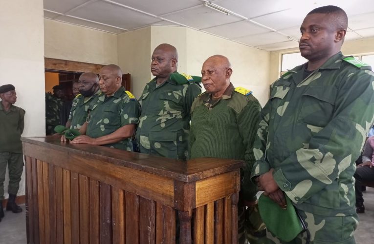 RDC/Goma : Cinq officiers Supérieurs accusés de détournement ont été acquittés pour insuffisance des preuves