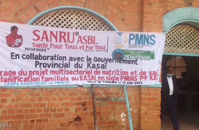RDC/Kasaï:Adrien N’siala présente au gouverneur le projet multi-sectoriel sur la nutrition et la santé