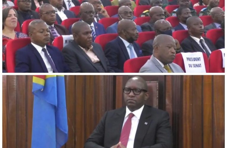 RDC/Primature:Au nom du Président de la République, le Premier Ministre Jean-Michel Sama Lukonde a présidé la cérémonie d’ouverture solennelle de l’Assemblée générale du Conseil Supérieur de la Magistrature à la Cour de Cassation 