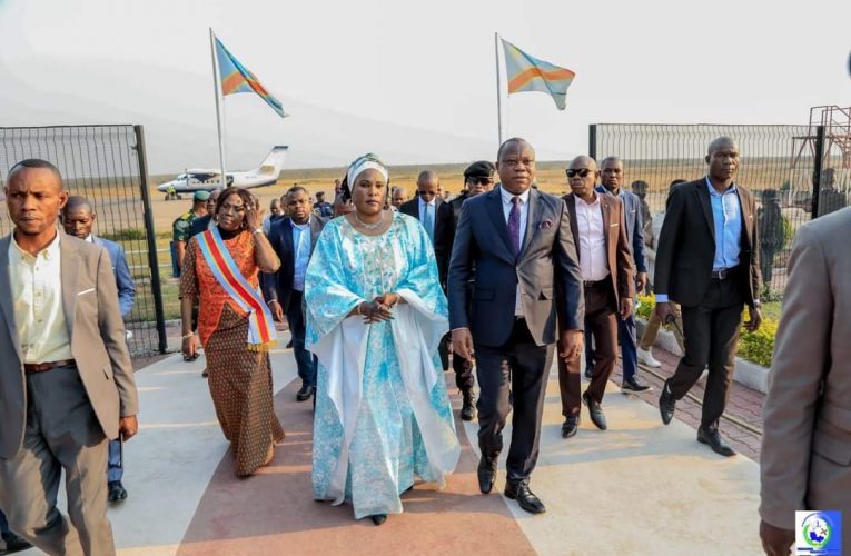 RDC/LUALABA: LA GOUVERNEURE INTÉRIMAIRE ACCUEILLE LE VICE-MINISTRE DE L’INTÉRIEUR