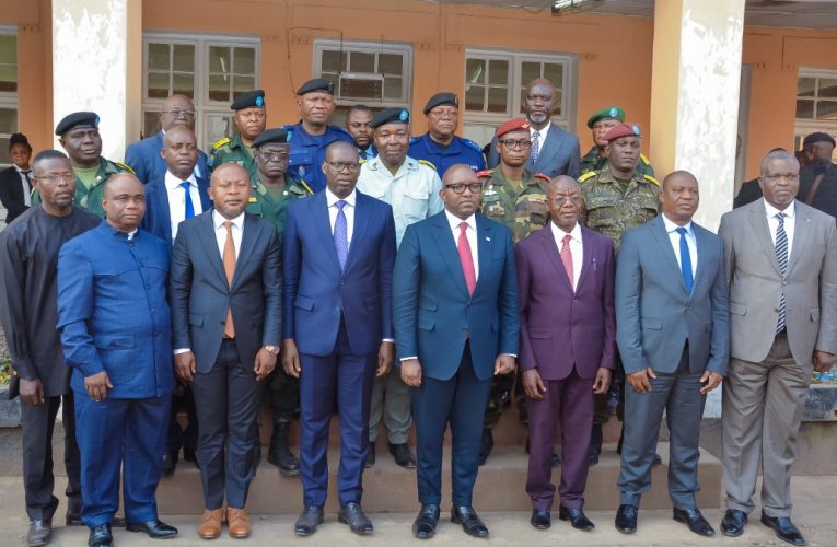 RDC/Primature :En séjour à  Kipushi dans le Haut-Katanga, le Premier Ministre Jean-Michel Sama Lukonde a présidé la réunion du Conseil provincial de sécurité