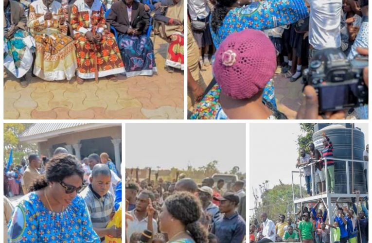 RDC/LUALABA: QUATRIÈME ÉTAPE D&rsquo;ITINERANCE,Fifi MASUKA ACCUEILLIE CHALEUREUSEMENT AU VILLAGE KAZEMBE