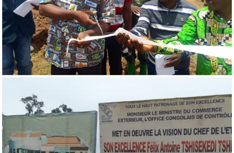 RDC/Sud-Ubangi/Zongo :Lancement des travaux de construction de deux blocs opératoires par le maire de la ville