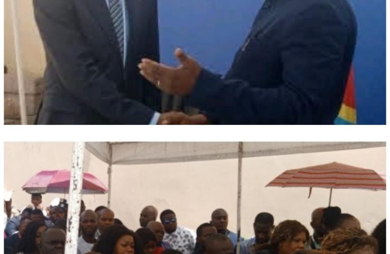 RDC/Ministère du Numérique :Eberande Kolongele présente le tout Premier Secrétaire général au Numérique,Bertin Manetudia Mantobo, à son personnel