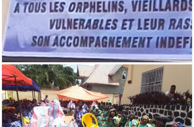RDC/ Kasaï Central :l’ONG FMMDI a fait don des vivres aux veuves et orphelins
