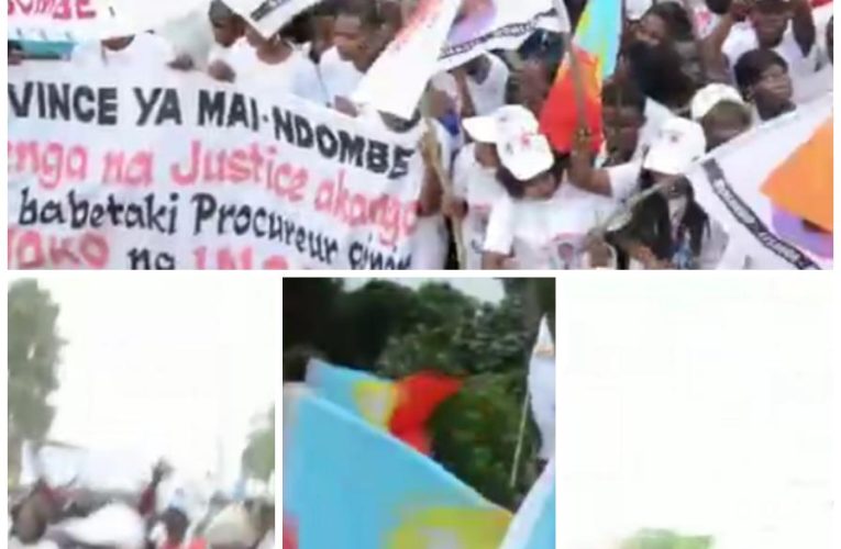 RDC/Maï-Ndombe/Inongo : Totale réussite de la Marche de soutien aux institutions et au gouverneur de province