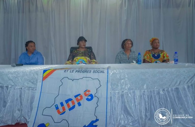 RDC/LES COMBATTANTS, FEMMES ET CADRES DE L’UDPS SURNOMMENT MASUKA MAMAN EXEMPLAIRE