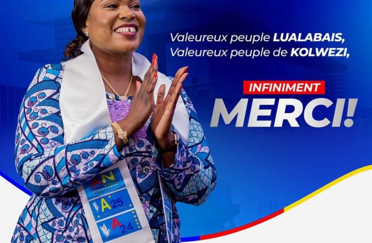 RDC/Lualaba: C’est pour la première fois que Fifi Masuka postule comme gouverneur de province (Mardochée Nsele Minga)