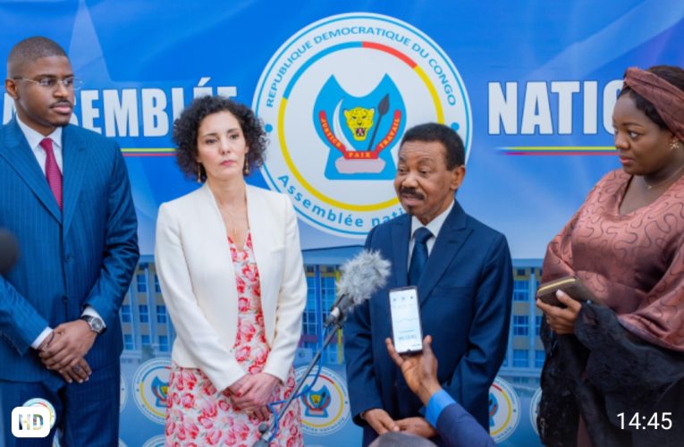 RDC/Assemblée nationale : Christophe Mboso et Hadja Lahabib échangent sur la levée du moratoire contre la peine de mort