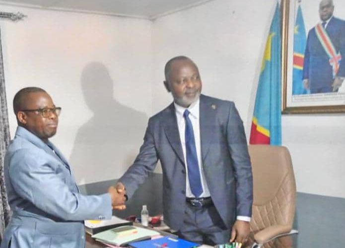 RDC/Kasaï : Crispin Mukendi a échangé avec le président de l’Assemblée provinciale